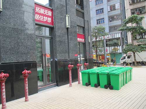 陽江物業(yè)小區(qū)塑料垃圾箱的優(yōu)點(diǎn)