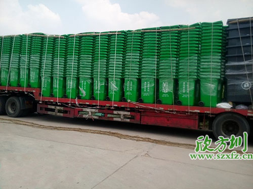 欣方圳塑料環(huán)保垃圾桶，天津市場銷量倍增