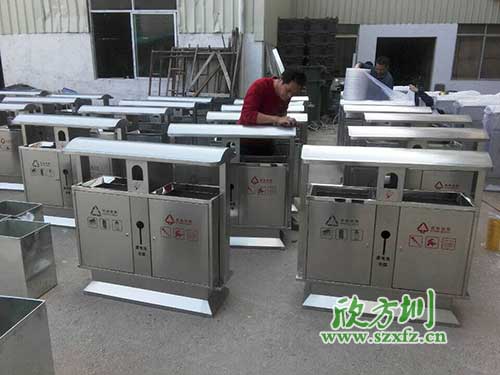 江西撫州如何選購好的不銹鋼分類垃圾桶？