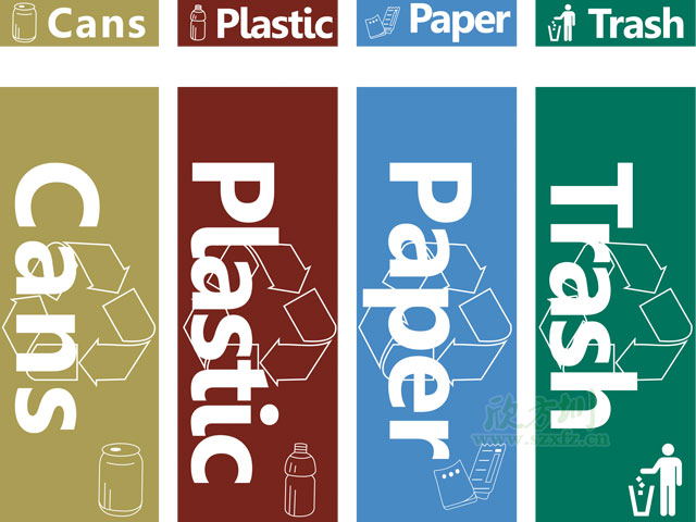 垃圾桶圖標(biāo)及分類(lèi)標(biāo)識(shí)有哪些？